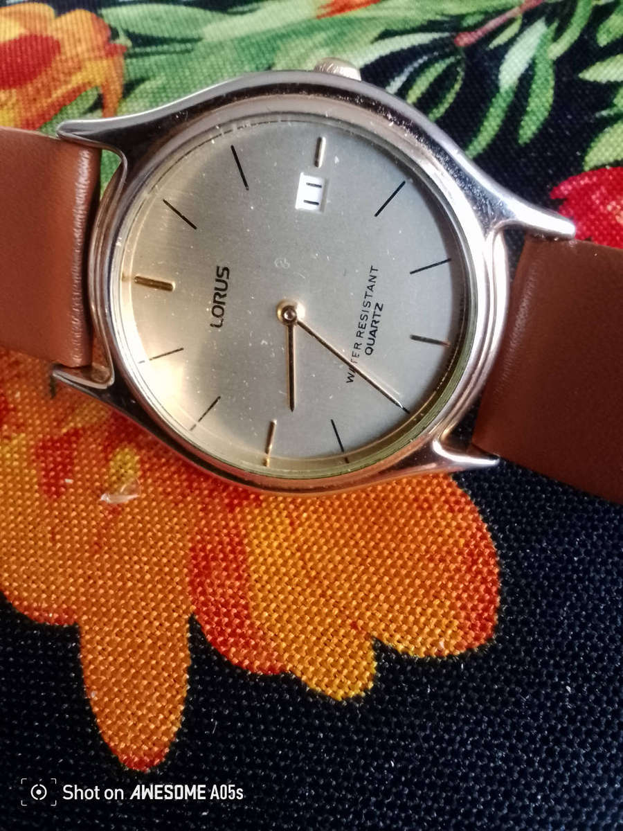 Lorus quartz with date