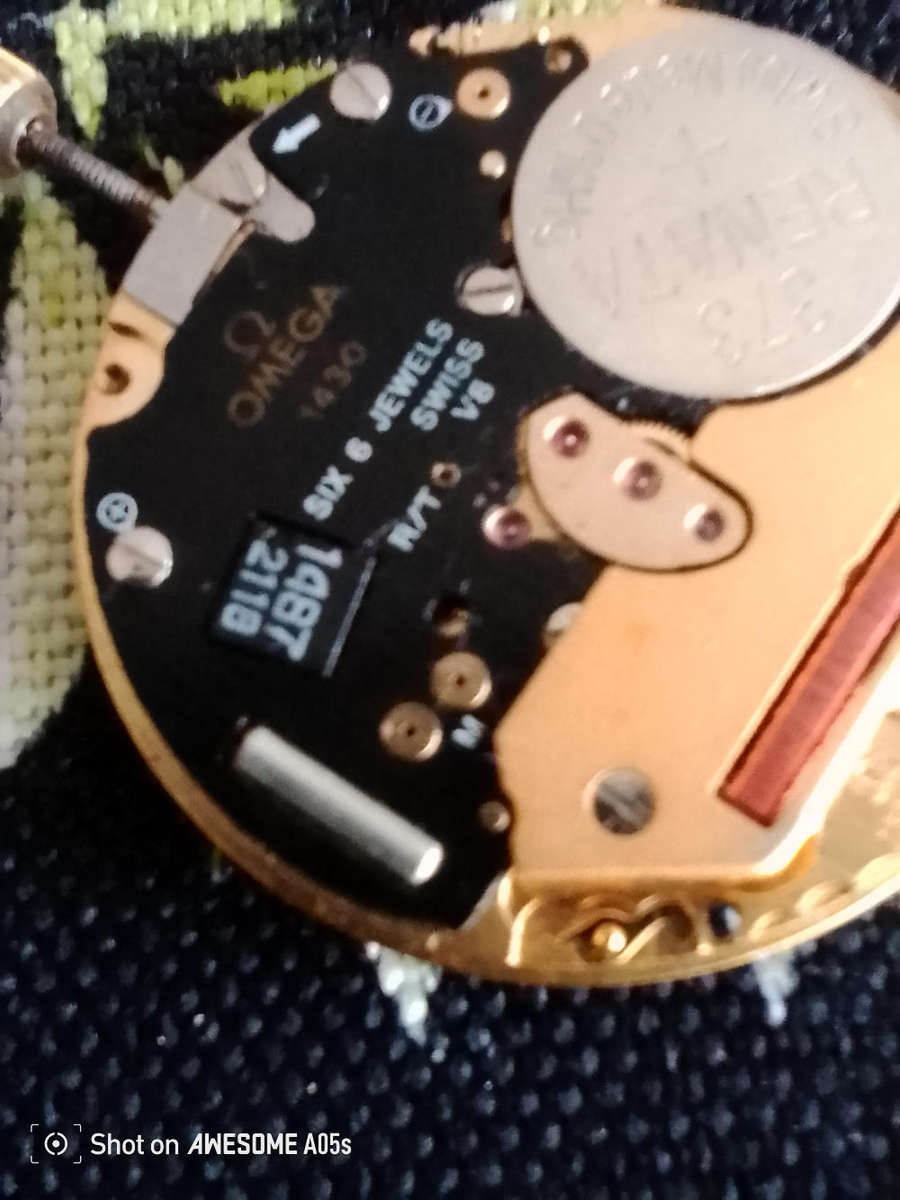 Omega dials/balances/full working 1430 movement