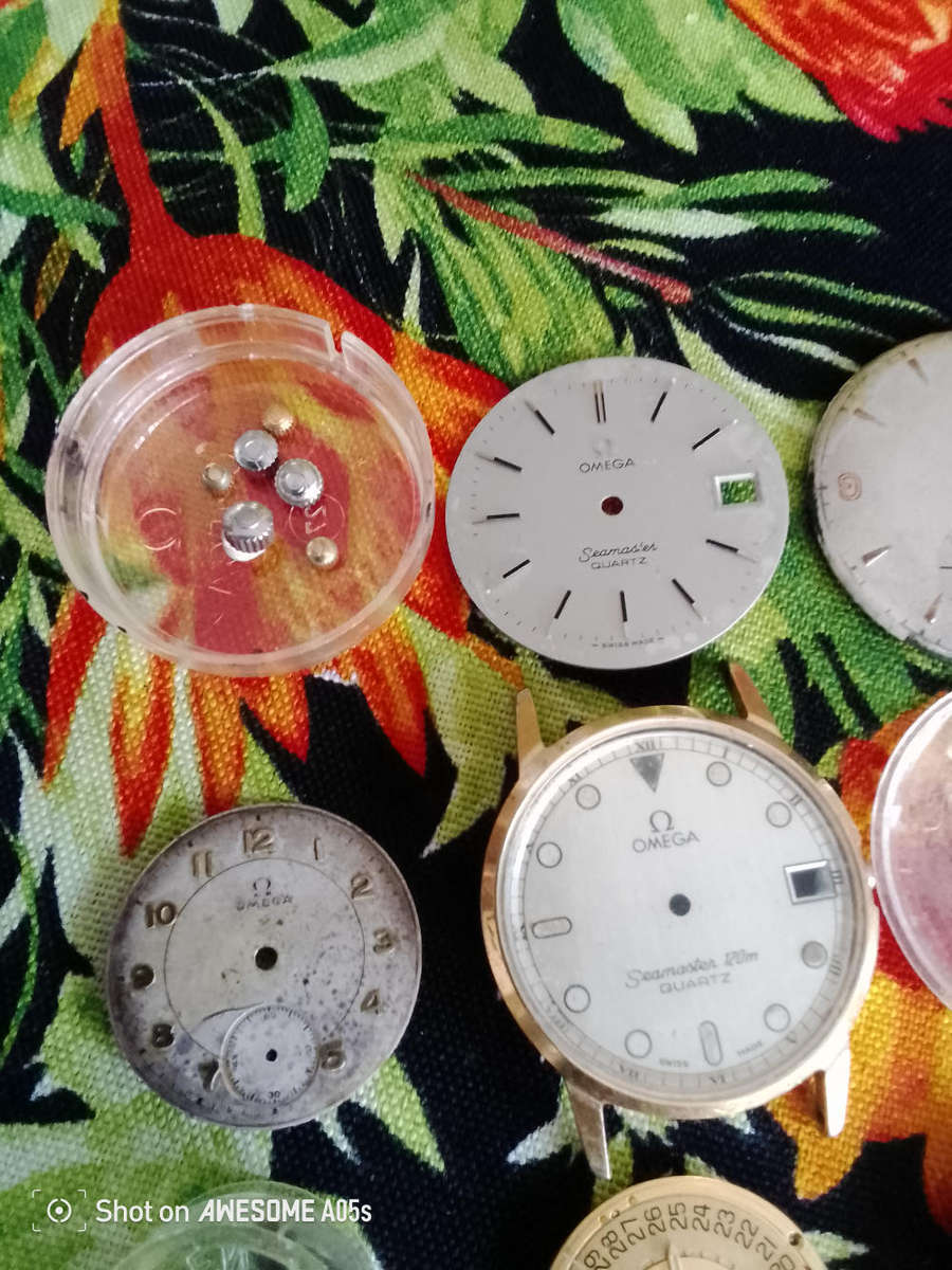 Omega dials/balances/full working 1430 movement