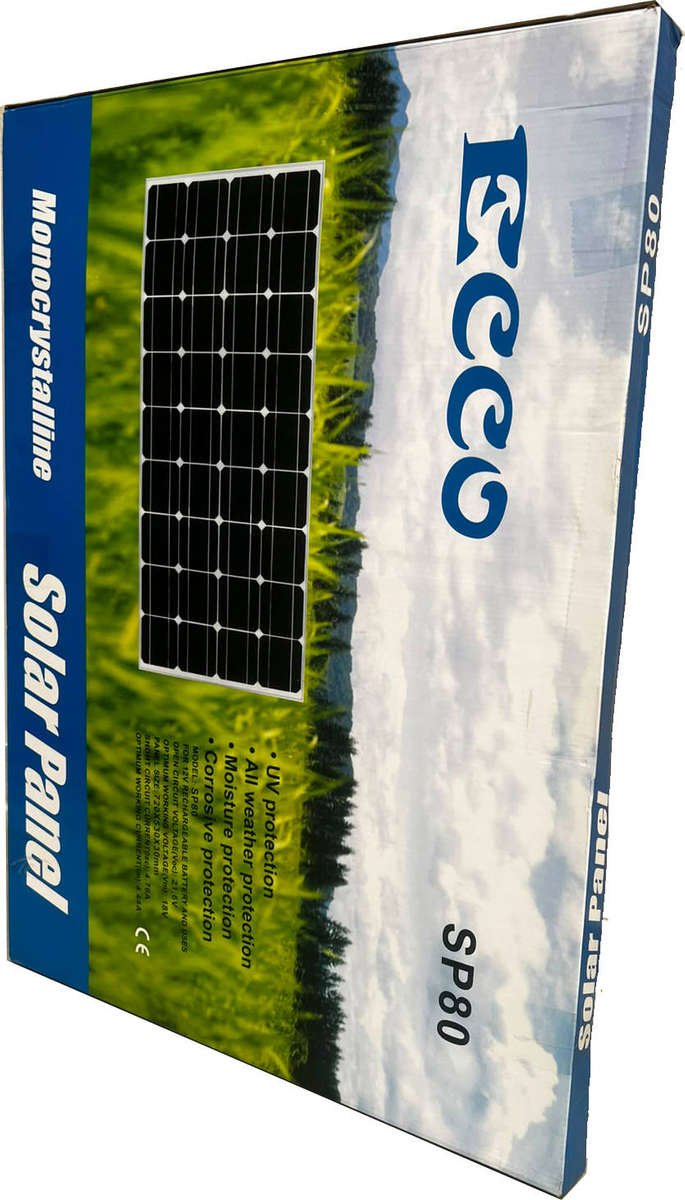 ECCO SOLAR PANEL 80W (BLACK)