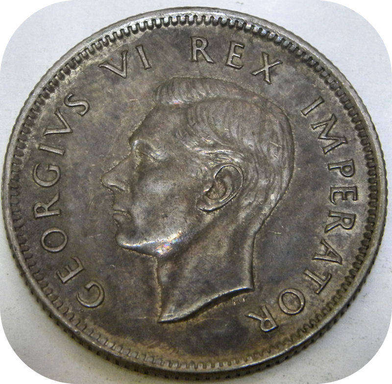 Top Graad SA Unie: 1937 Shilling 1/- in EF!!