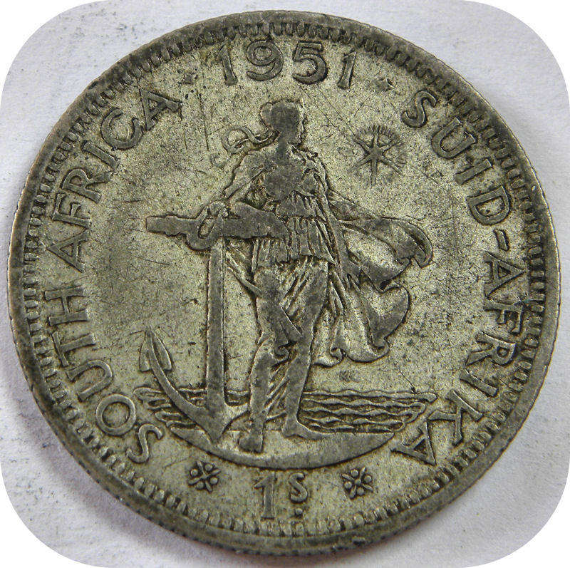 1951 Shilling below R30!