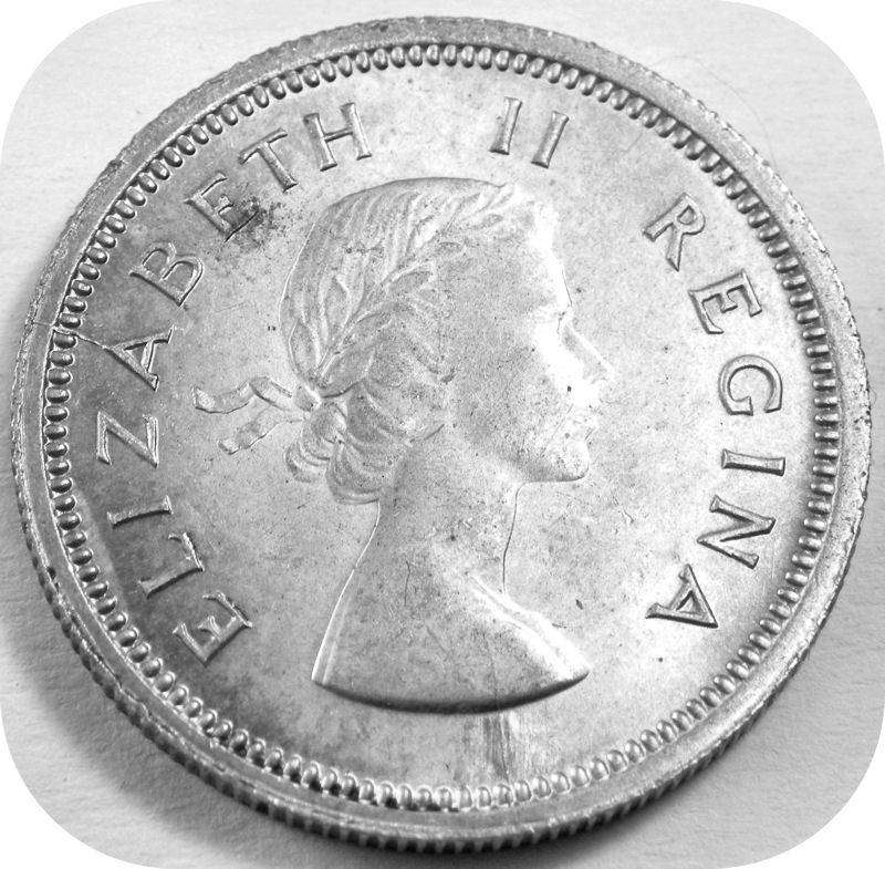 1958 Shilling in Brilliant UNC!!