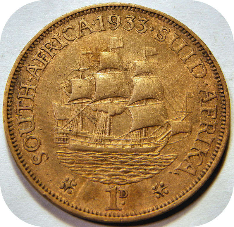 1933 Penny in EF below R250!!