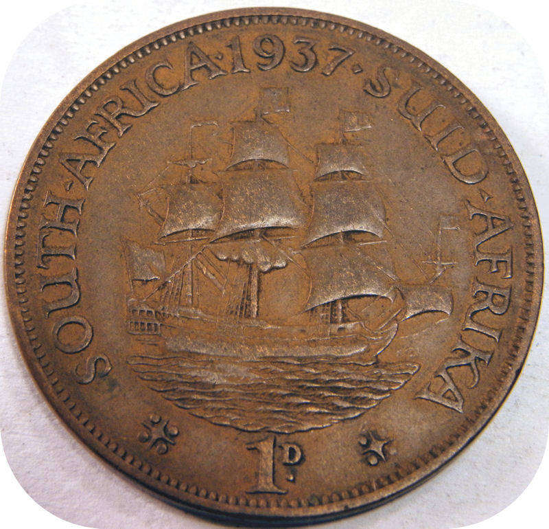 1937 Penny 1d below R30!