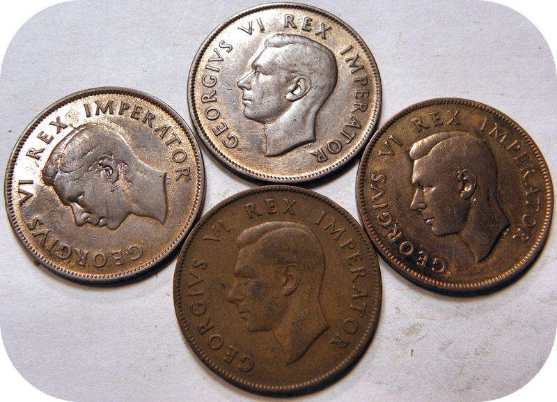Bargain SA Union:  1929, 1939, 1 940, and 1949 Penny fillers at R10 each!  Bid per coin