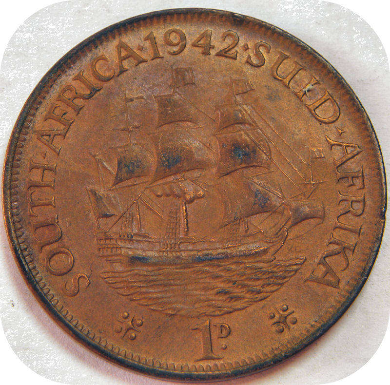 1942 Penny 1d below R50!