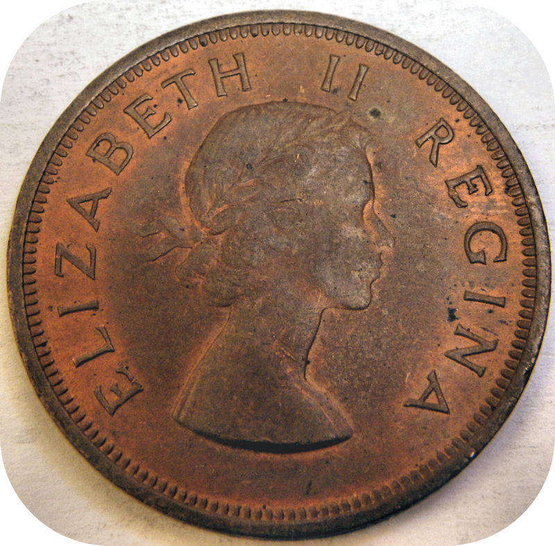 1957 Penny 1d Lustrous  Brilliant UNC!