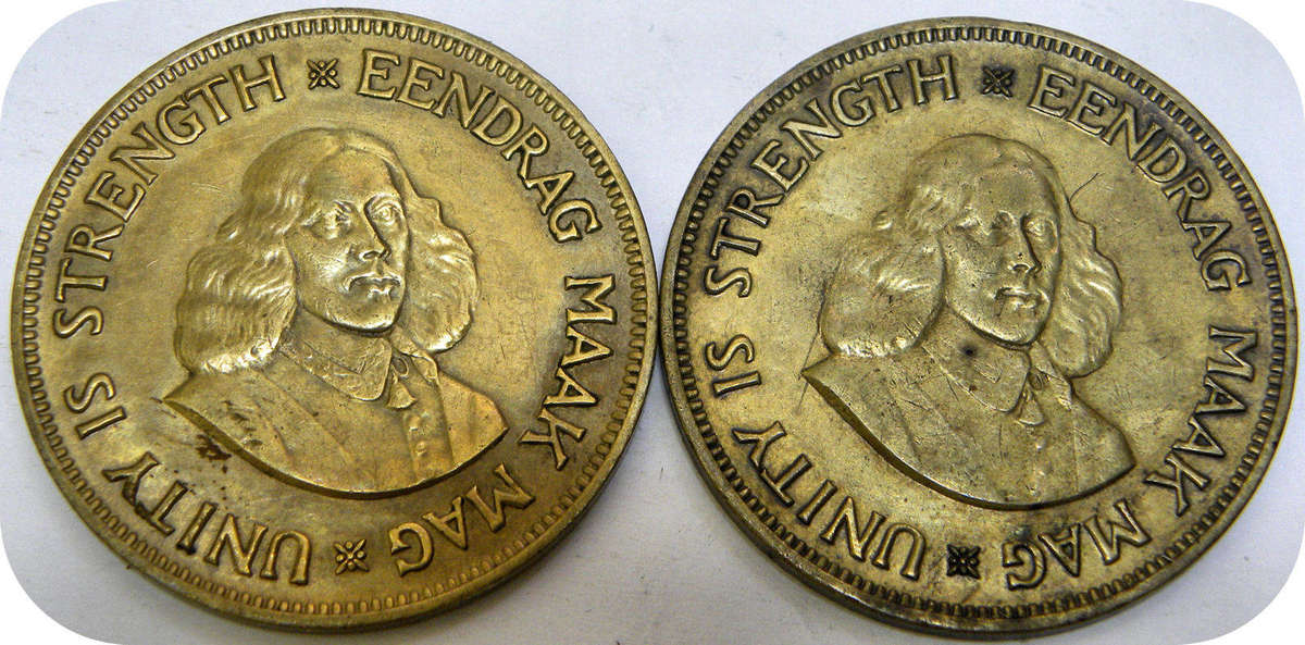 1961 van Riebeeck 1c in A/UNC!  Two available