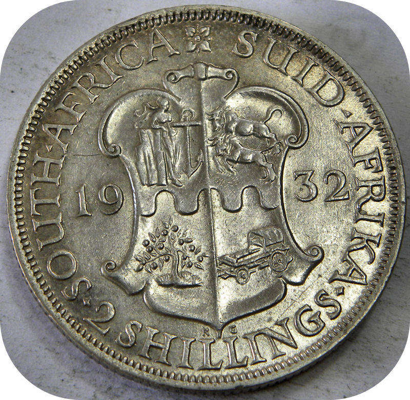 1932 Florin 2/- in lustrous A/UNC!