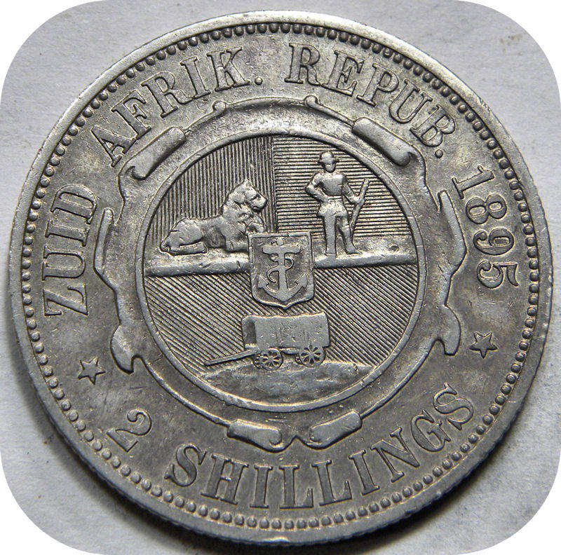 1895 2 Shillings in AEF!!!