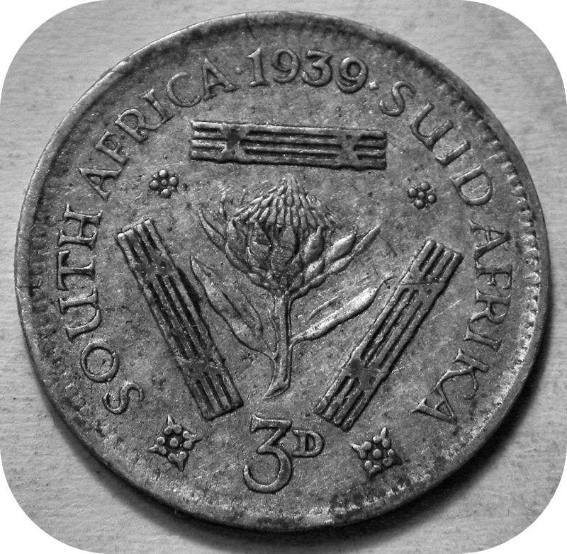1939 Tickey 3d below R50!