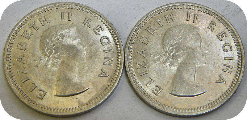 1956 tickeys 3d in Brilliant UNC!!  Two specimens!  Bid per coin.