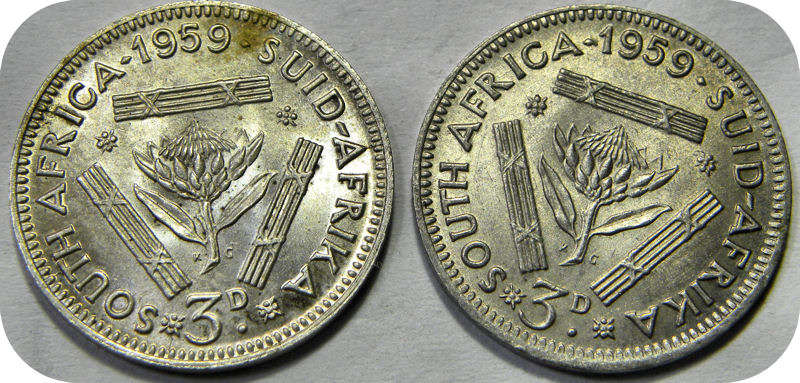 1959 tickey 3d in UNC!!  Two specimens available!