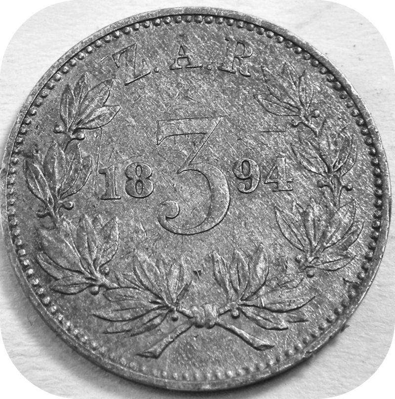 1894 Tickey 3d in A/UNC!!