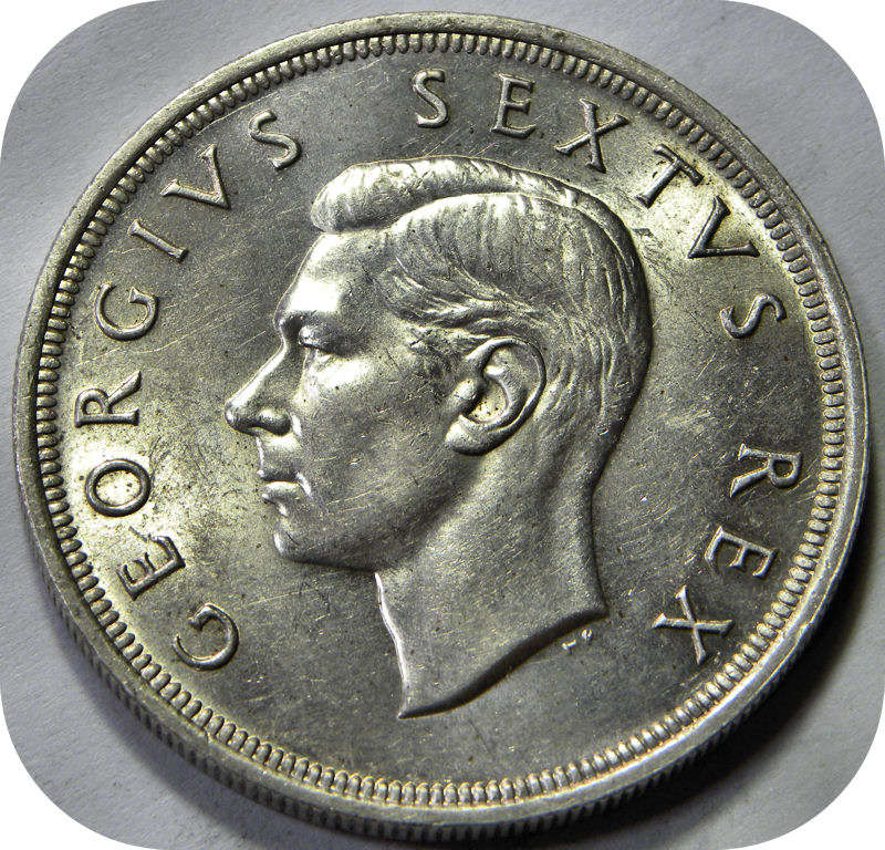 Top Graad SA Unie: 1952 Kroon 5/- in Lustrous UNC!!!