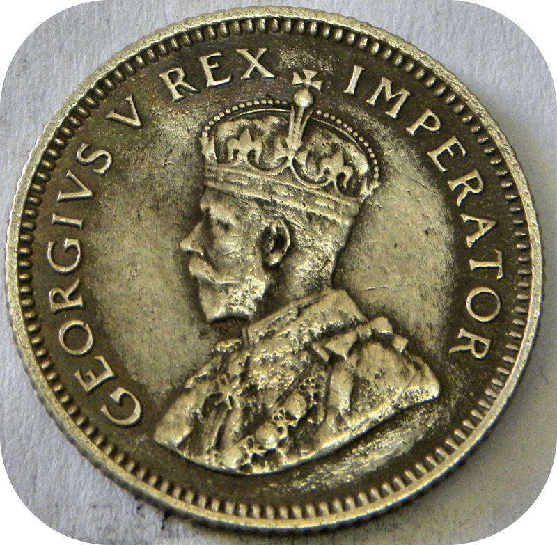 The rare 1927 Sixpence 6d in EF+!!