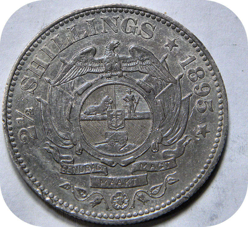 Top Grade ZARs: The rare 1895 Halfcrown in AEF!!