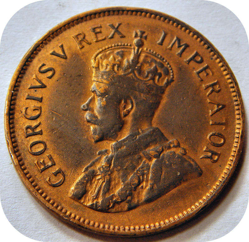 The RARE 1928 Half Penny in VF below R400!