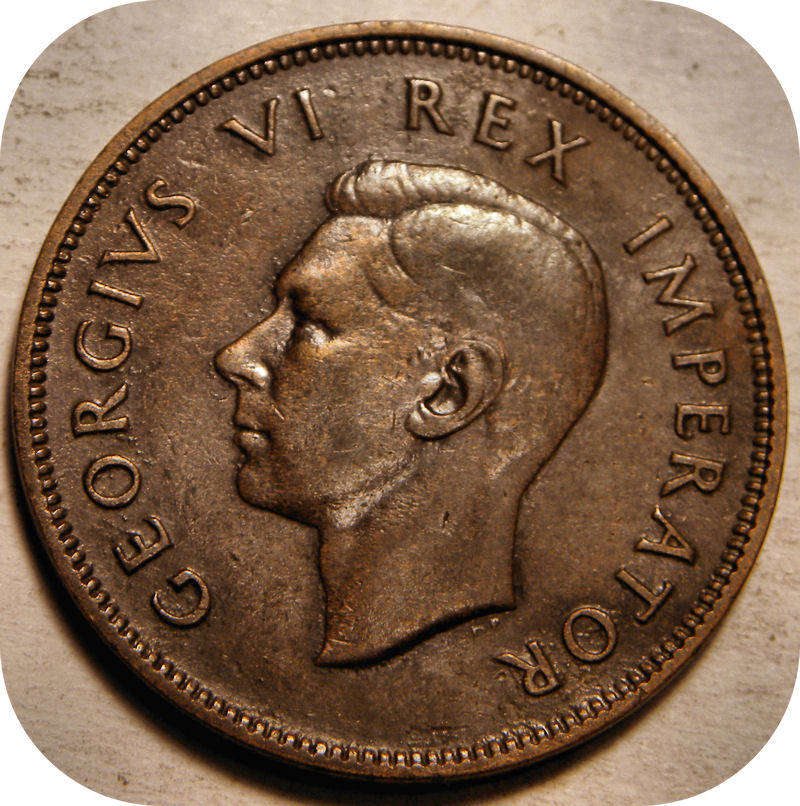 1937 Half Penny below R100!