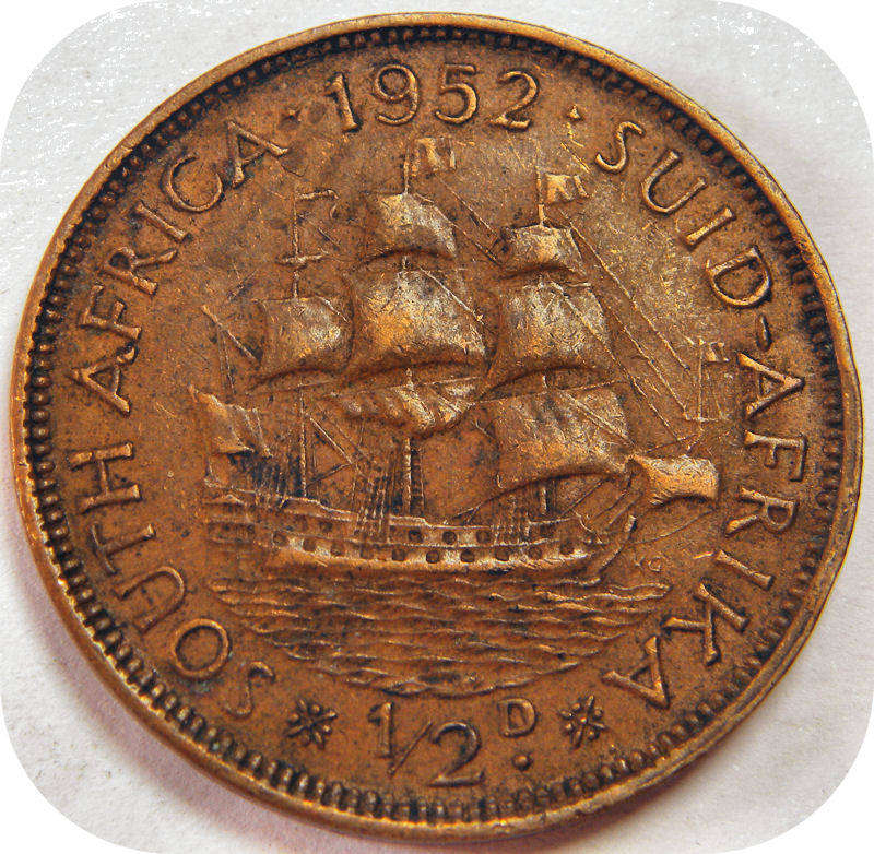 1952 Half penny 1/2d below R20!