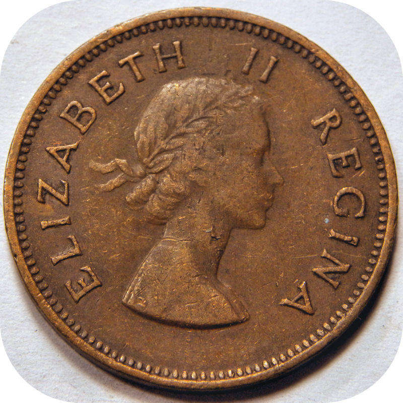 SA Unie: 1953 1/2 Pennie below R20!