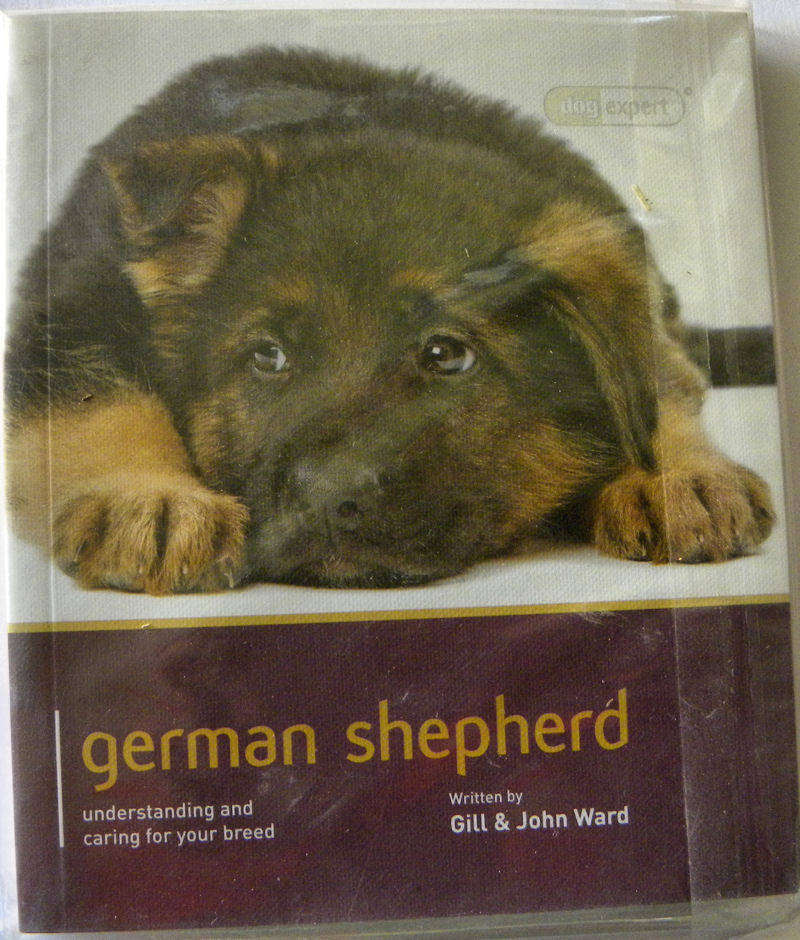 Sealed DogExpert Series:german shepherd understanding and caring for your breed.  Halfprice!
