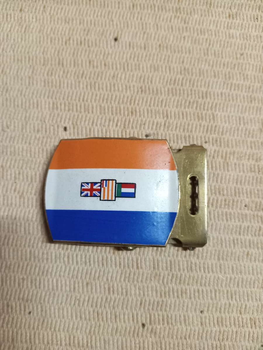 Old South African Militaria Belt Buckle