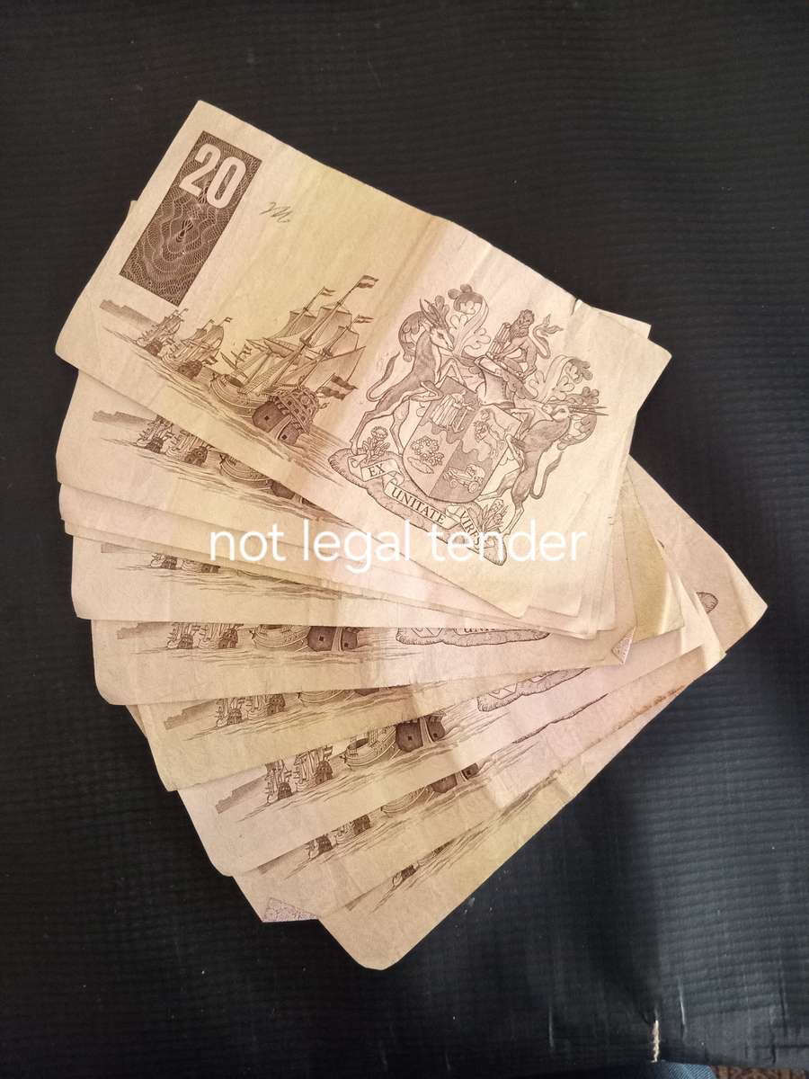 10 GPC de Kock Twenty rand Banknotes