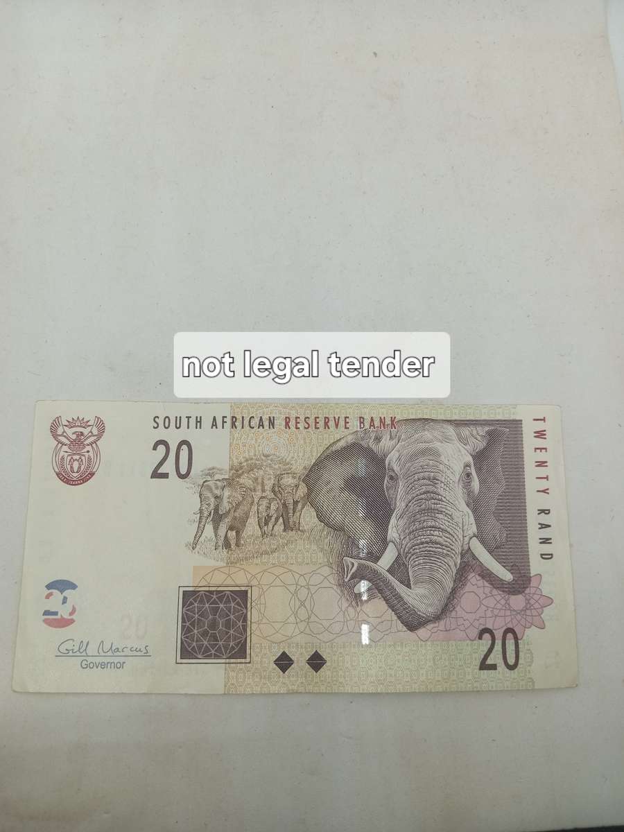 Gill Marcus 1 st issue Twenty Rand  Banknote. (BC)