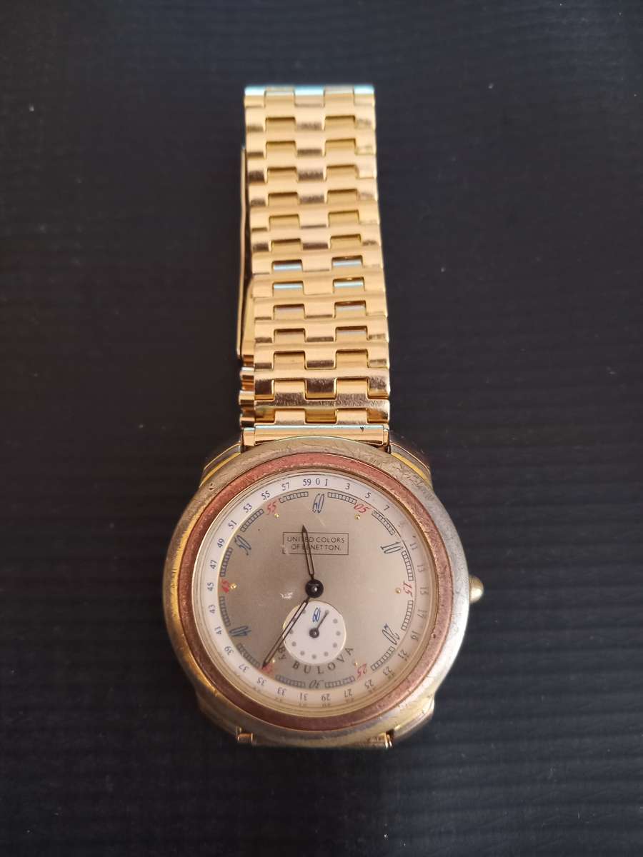 Bulova United Colors of Benetton Men's watch . Works
