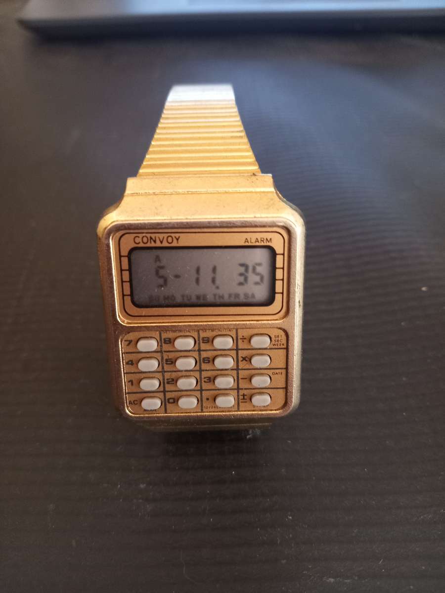 Convoy Calculator Watch Men's watch . Works