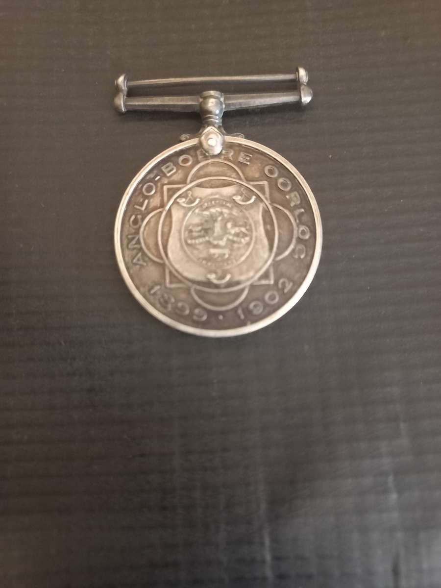 Anglo Boer War ABO Medal to Burger DCL Janse Van Vuuren. Potch Commando. Also has LVW. Not included