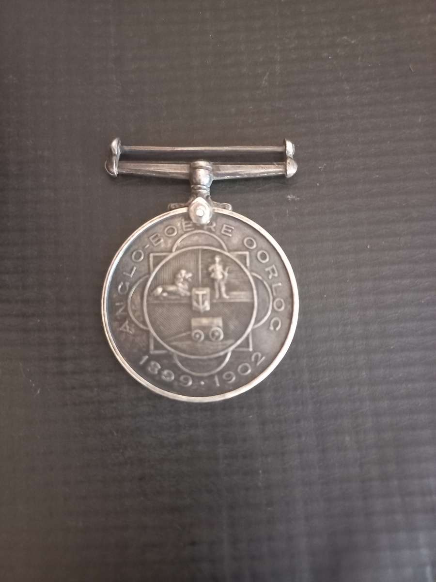 Anglo Boer War ABO Medal to Burger DCL Janse Van Vuuren. Potch Commando. Also has LVW. Not included