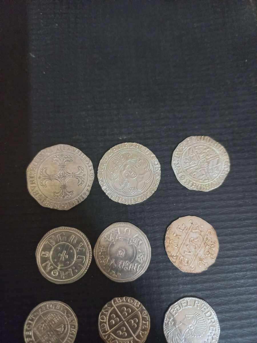 Contemporary British 1600's Coin Lot