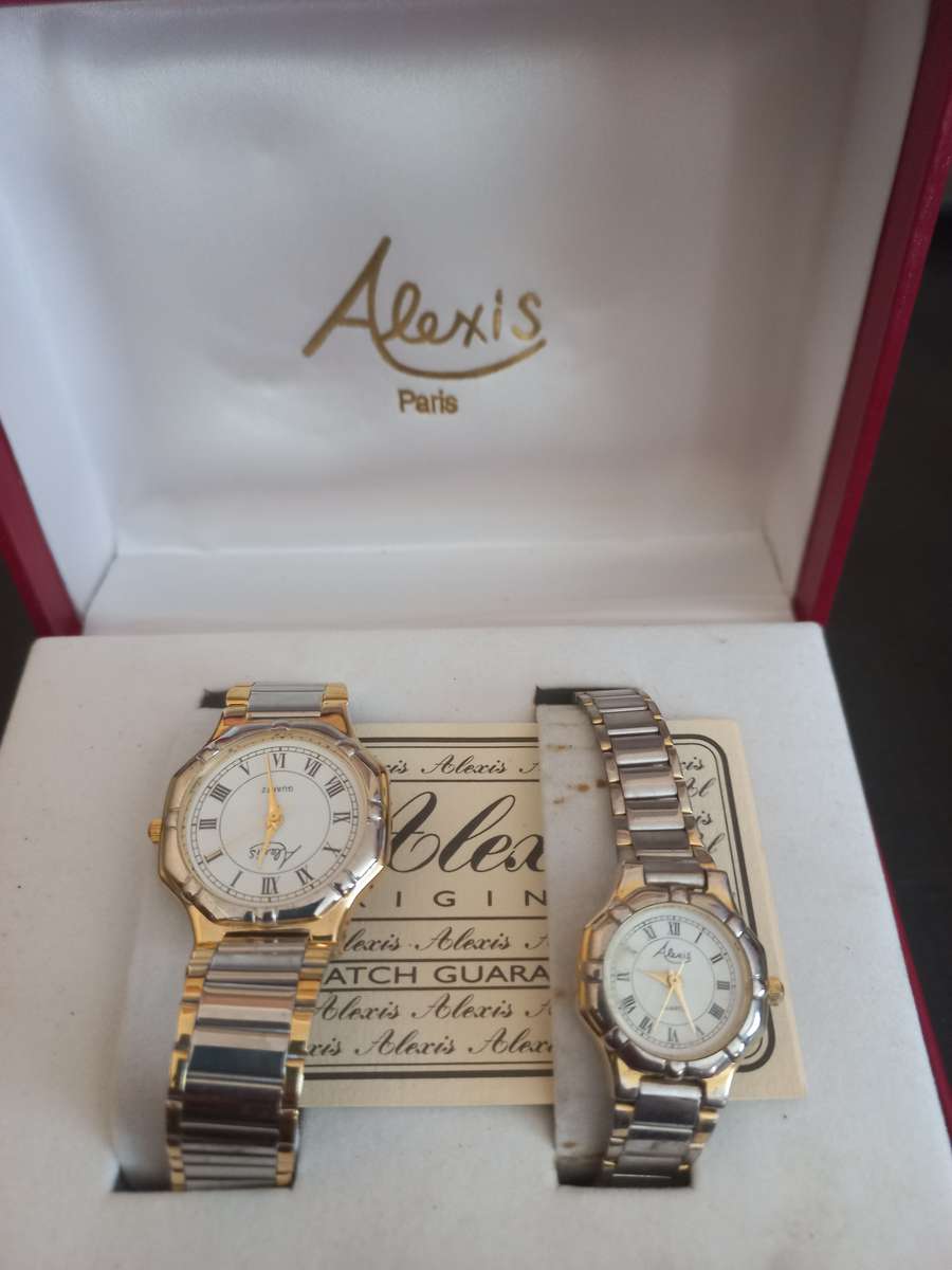 Alexis Men's and Women's Watch Gift Set