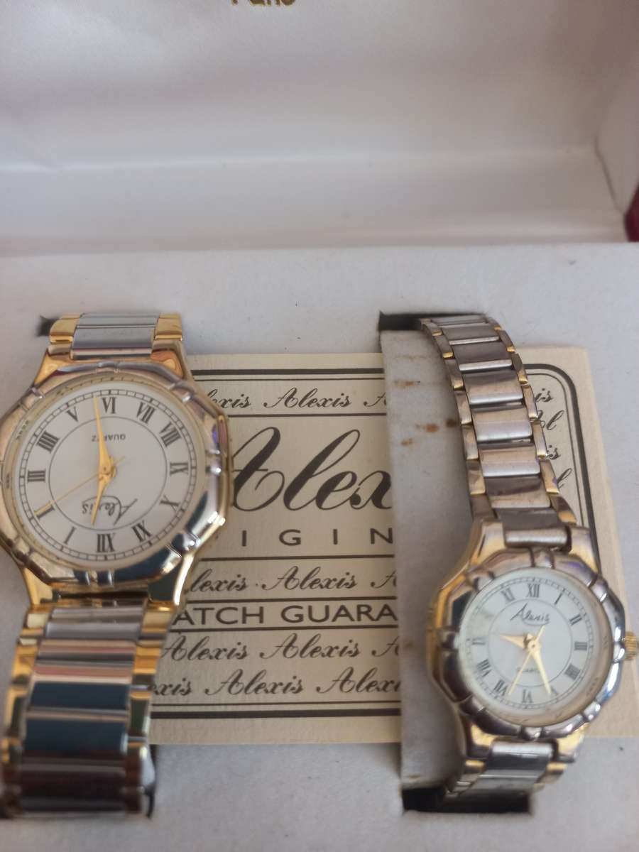Alexis Men's and Women's Watch Gift Set