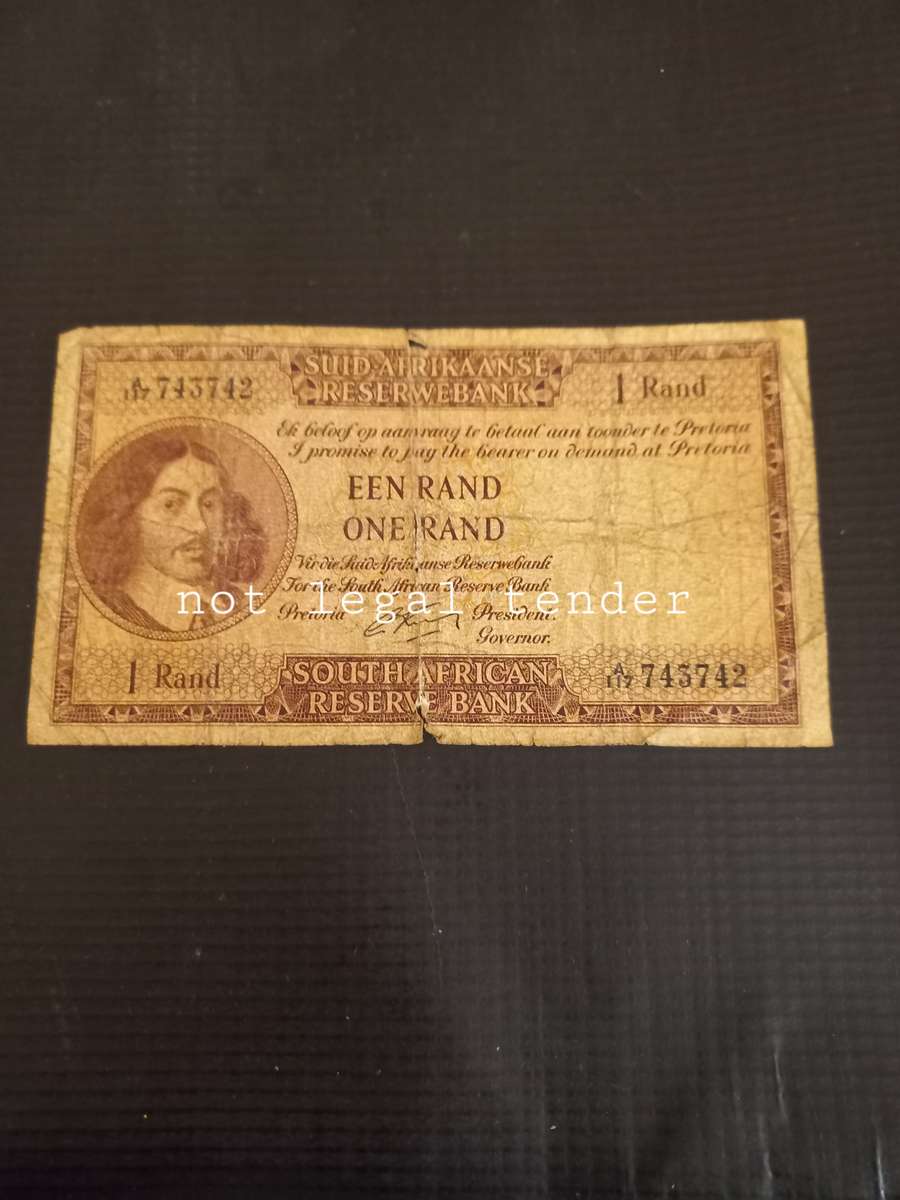 Rissik One Rand Banknote