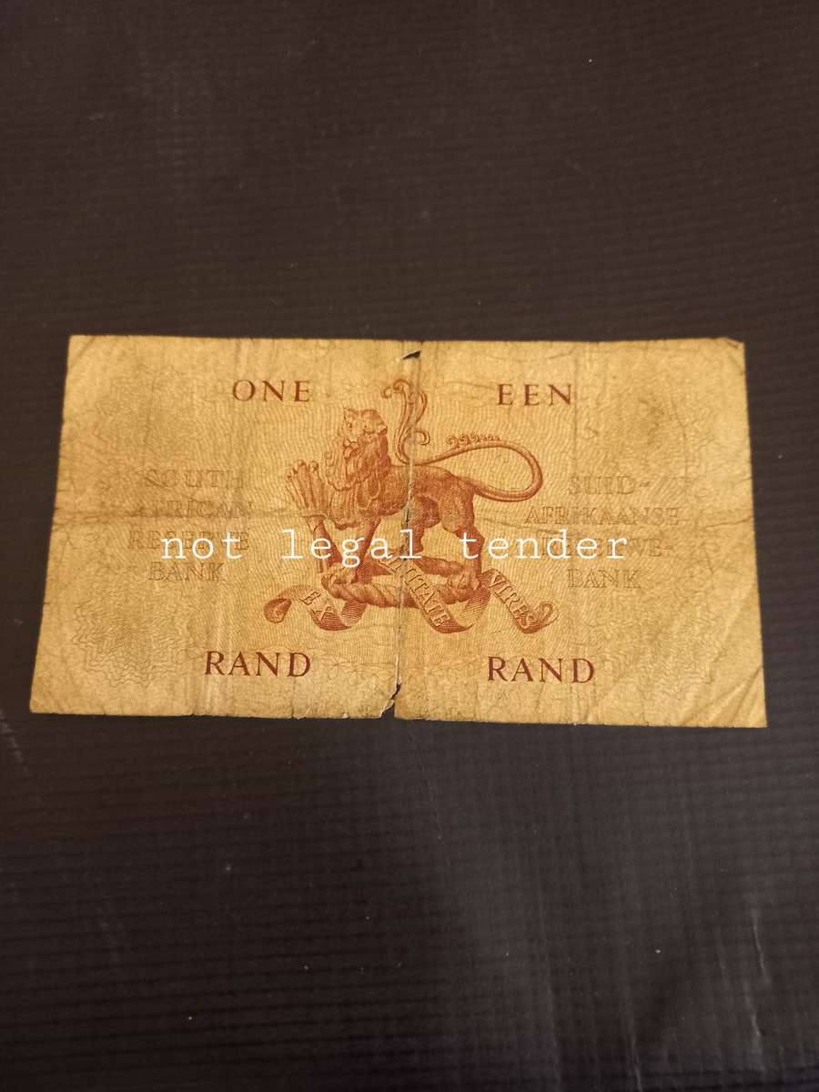 Rissik One Rand Banknote