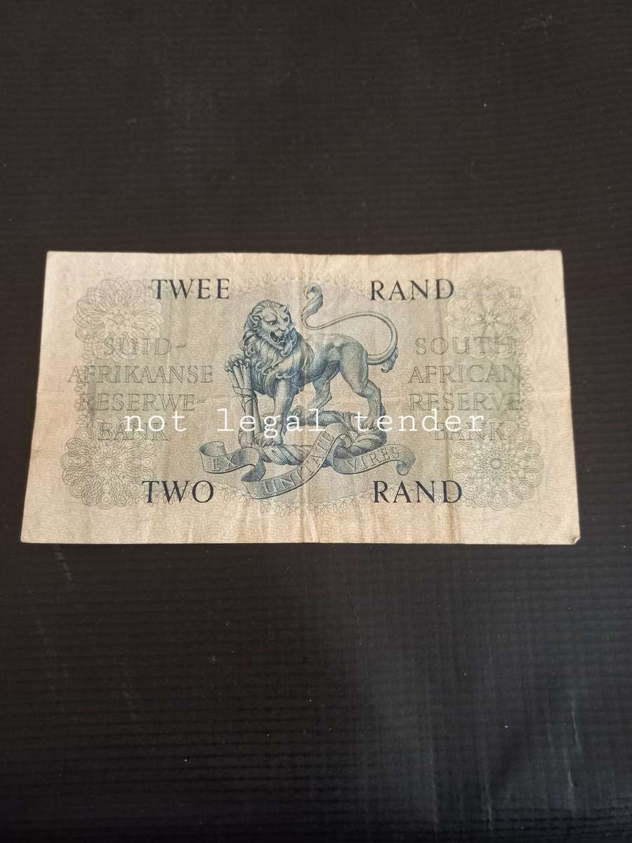 G Rissik Two Rand Banknote