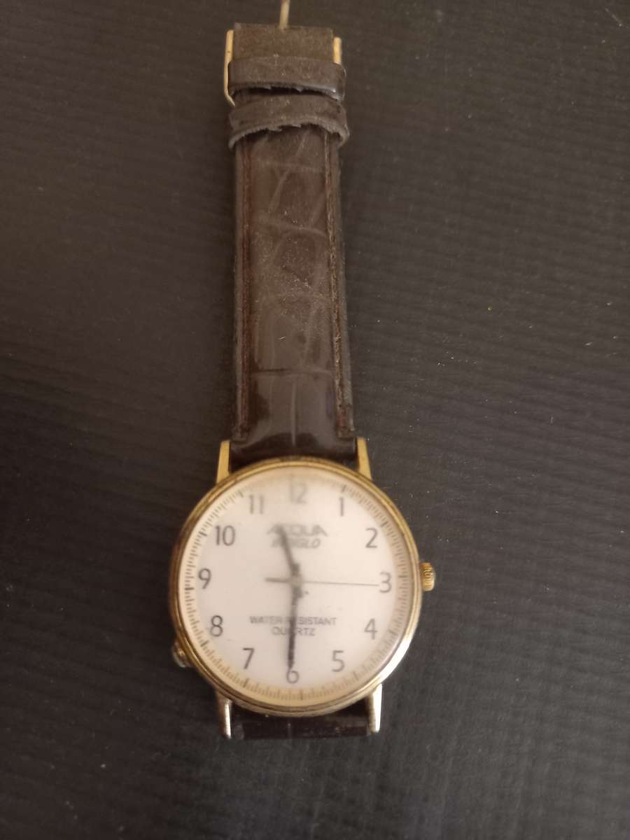 Acqua Indiglo Men's wrist watch. Working