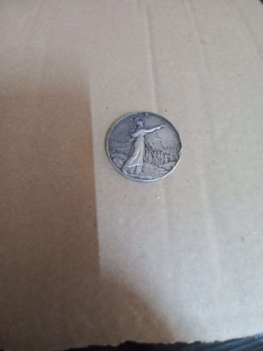 QSA Medal To PTE Stricken Thomas Prince  of Wales Light  Horse. No Suspender Cape Free State TVL