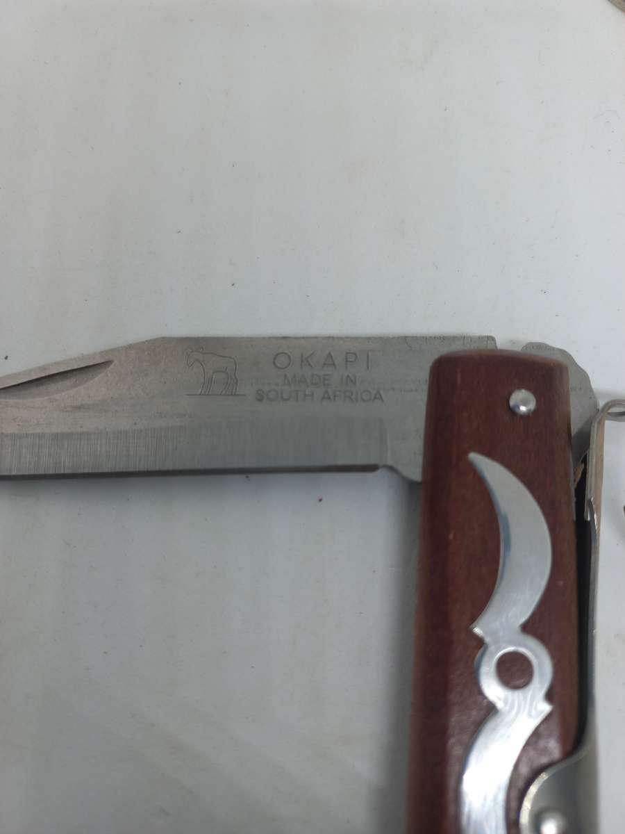 2 Okapi Knifes. Bid per knive