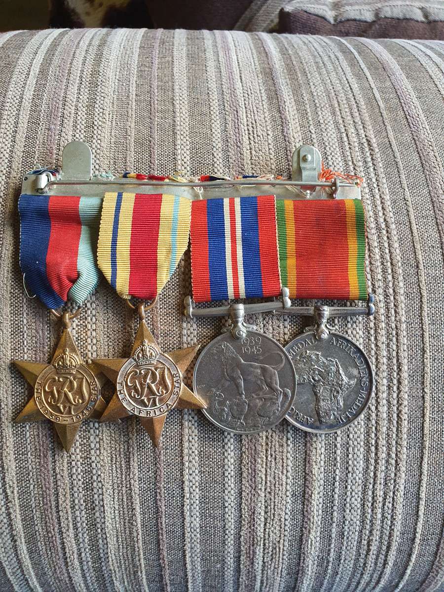 SADF 4 Group Medals to PL Wilson Full Size