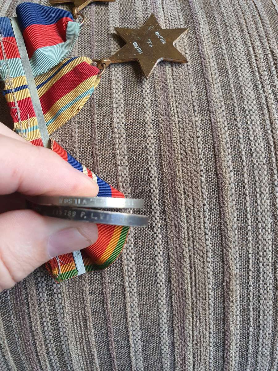 SADF 4 Group Medals to PL Wilson Full Size