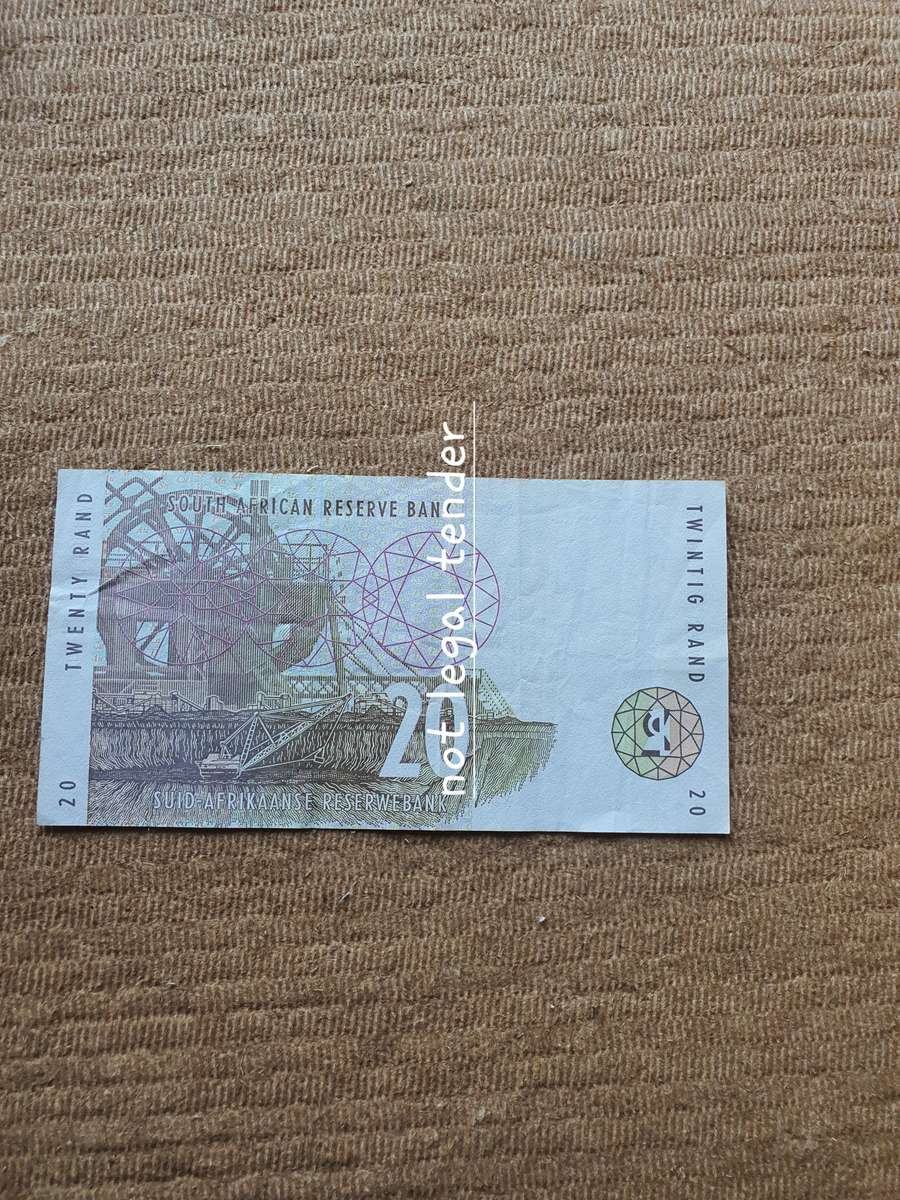 1990 TT Mboweni 1st Issue Afr/Eng Twenty Rand Banknote. (CQ)