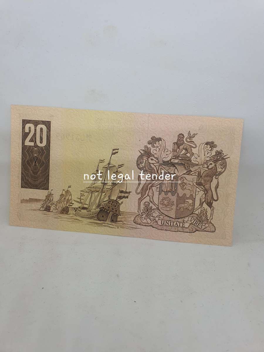 UNC 1981 GPC de Kock 2nd Issue Eng/Afr Twenty Rand Banknotes (D6/42)