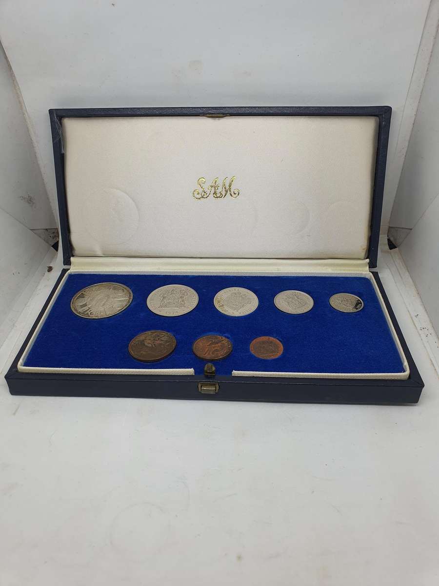 1974 South African Proof set Mintage 4000