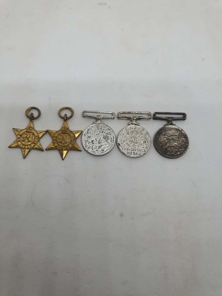 WW2 Various Miniature Medals