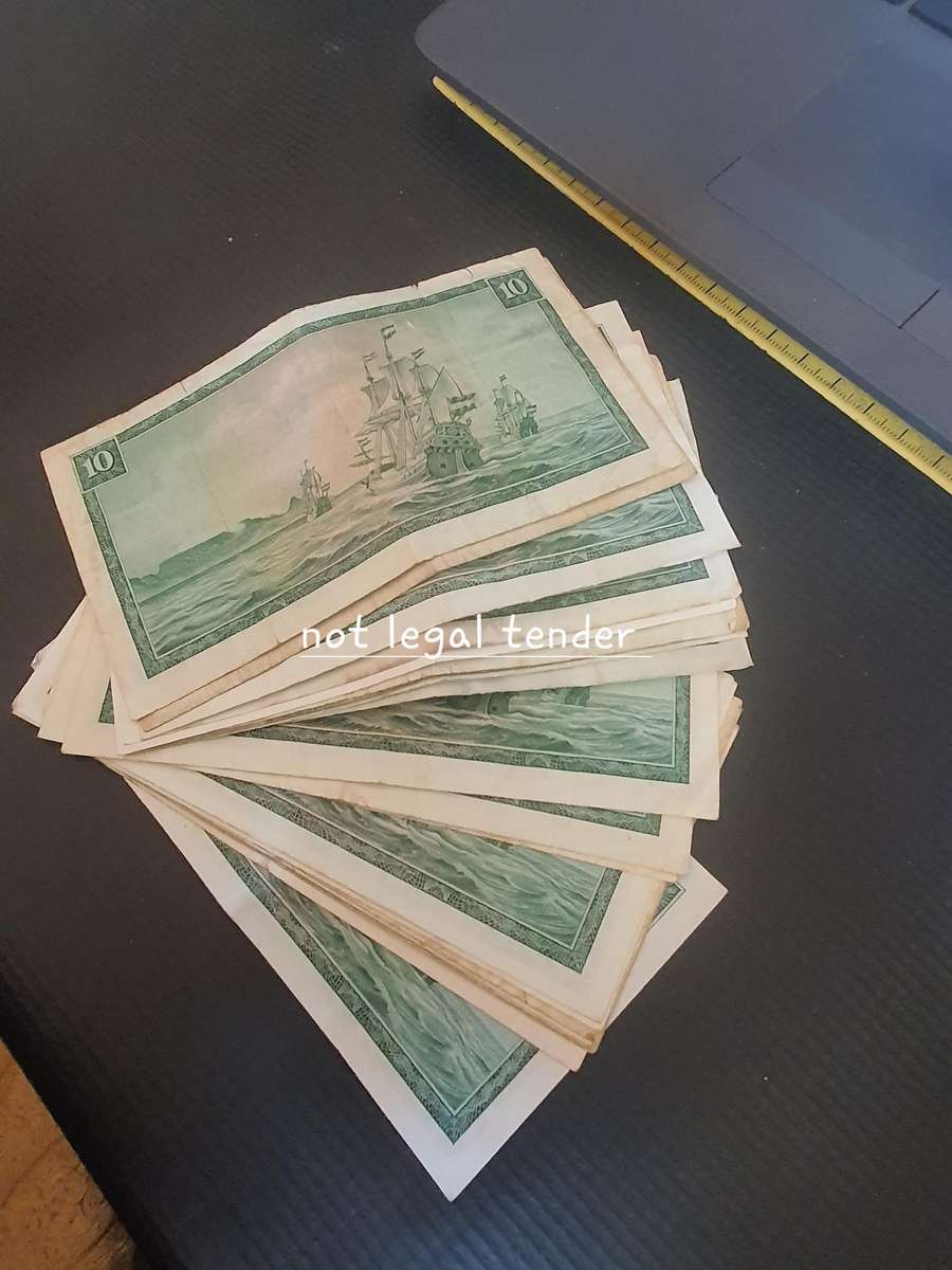 20 Tw De Jongh  Various Issue Ten Rand Banknotes (C400)